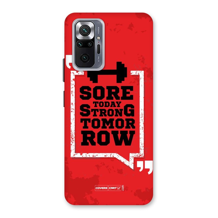 Stay Strong Back Case for Redmi Note 10 Pro Max
