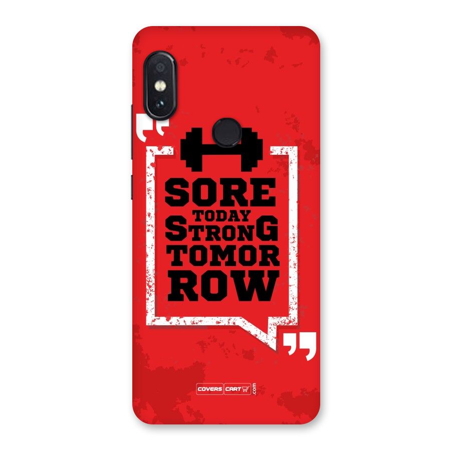 Stay Strong Back Case for Redmi Note 5 Pro