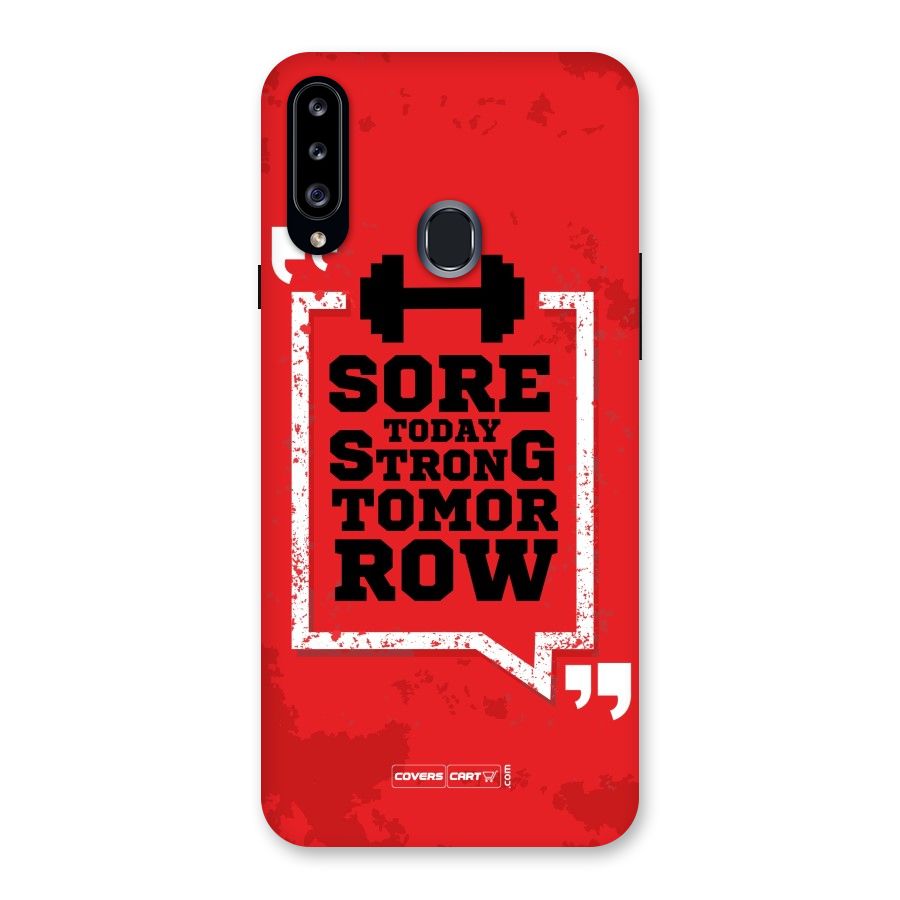 Stay Strong Back Case for Samsung Galaxy A20s