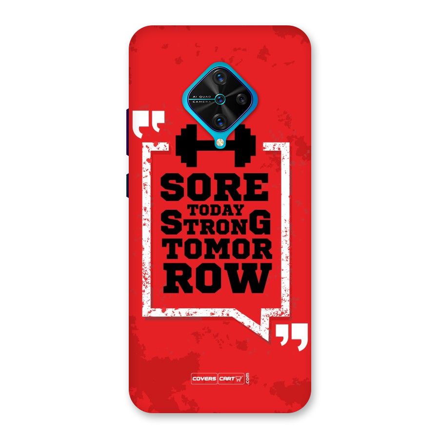 Stay Strong Back Case for Vivo S1 Pro