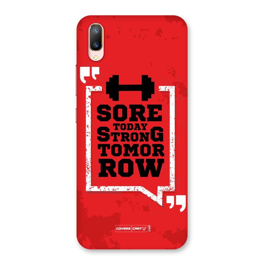 Stay Strong Back Case for Vivo V11 Pro