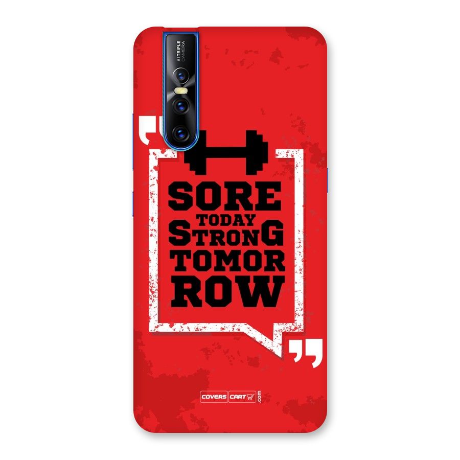 Stay Strong Back Case for Vivo V15 Pro