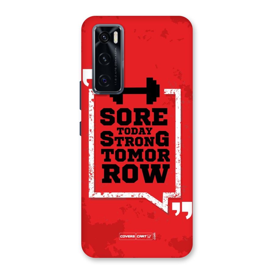 Stay Strong Back Case for Vivo V20 SE