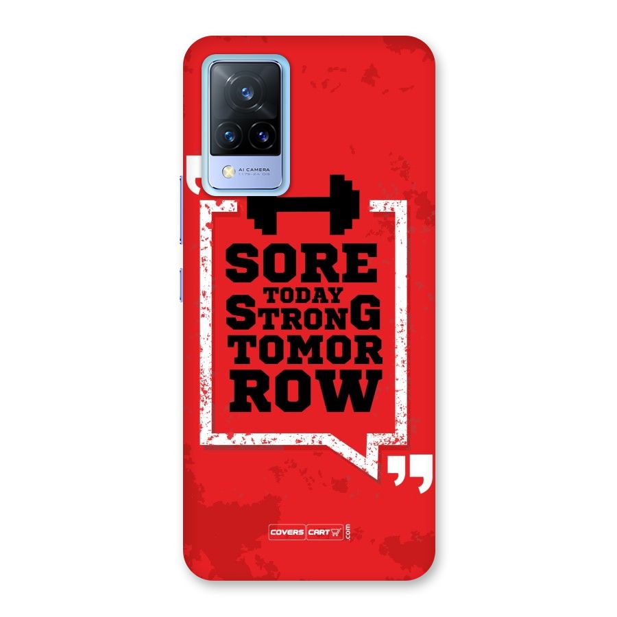Stay Strong Back Case for Vivo V21 5G