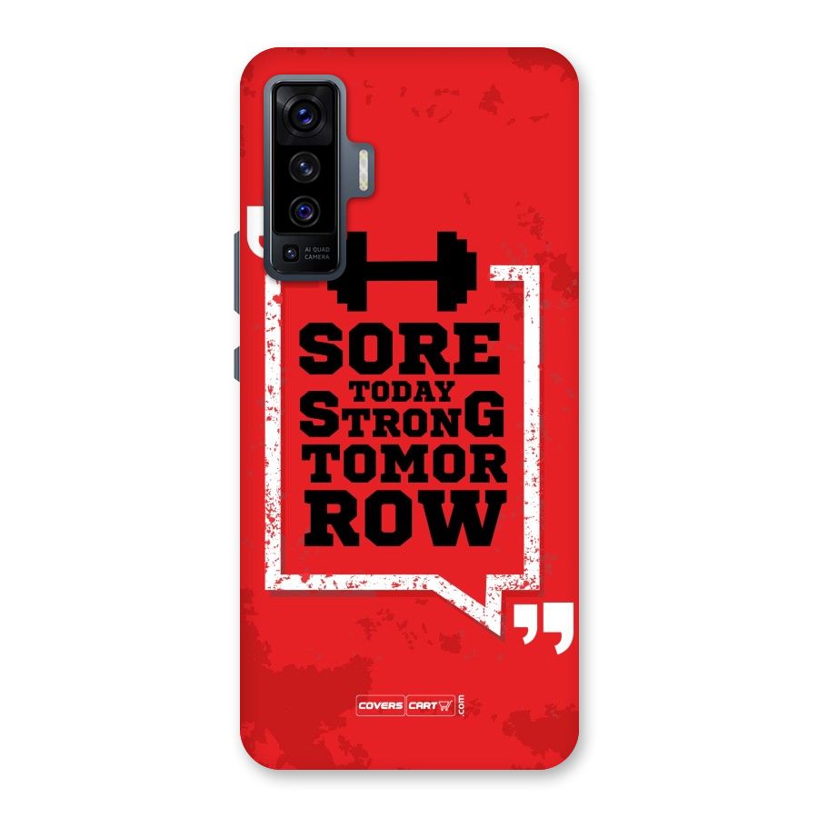 Stay Strong Back Case for Vivo X50