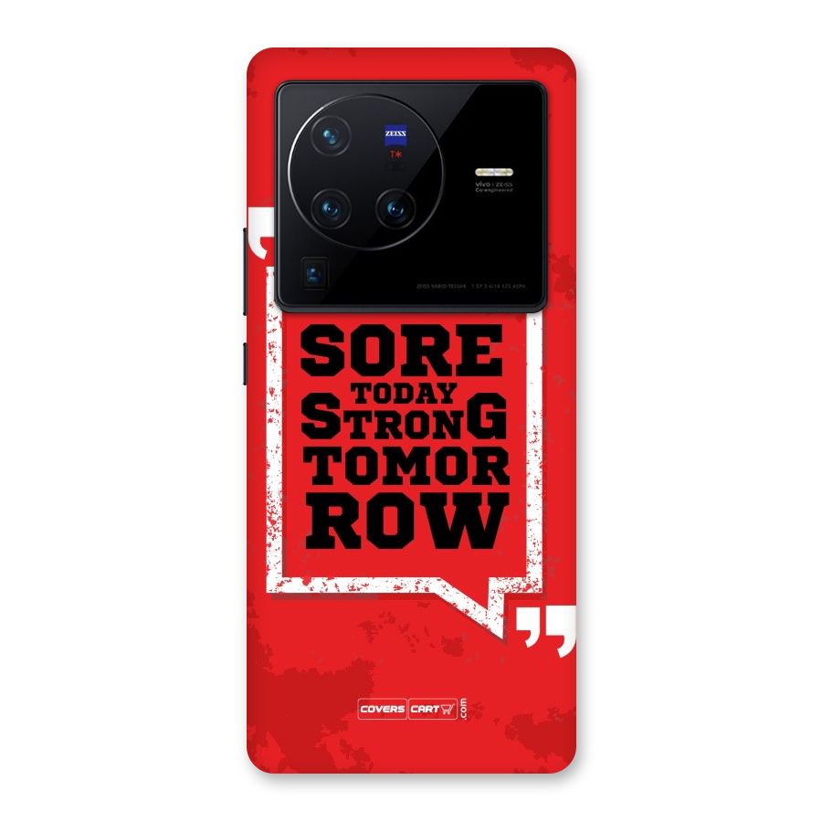 Stay Strong Back Case for Vivo X80 Pro