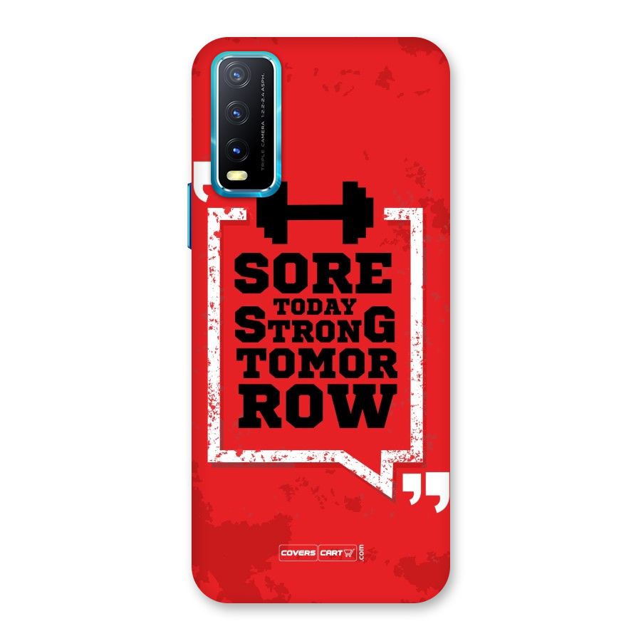 Stay Strong Back Case for Vivo Y20