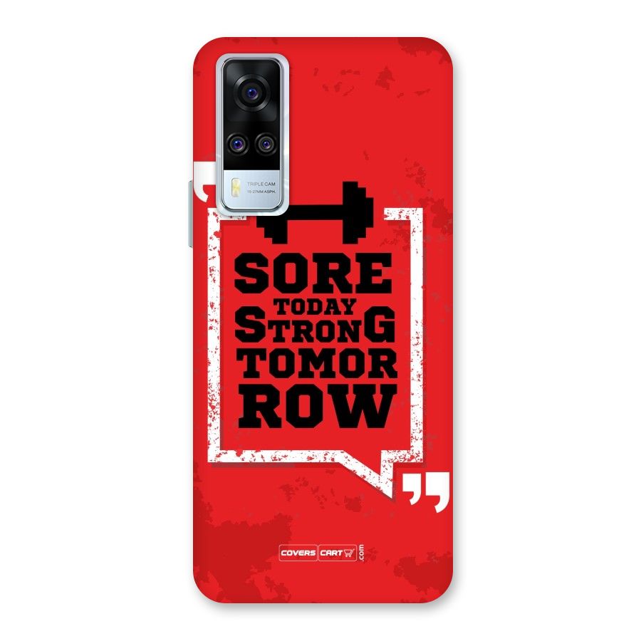 Stay Strong Back Case for Vivo Y31