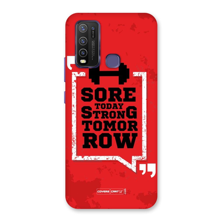 Stay Strong Back Case for Vivo Y50