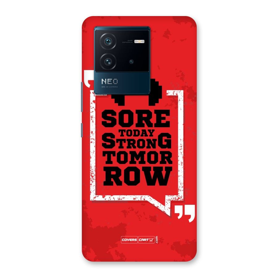 Stay Strong Back Case for Vivo iQOO Neo 6 5G