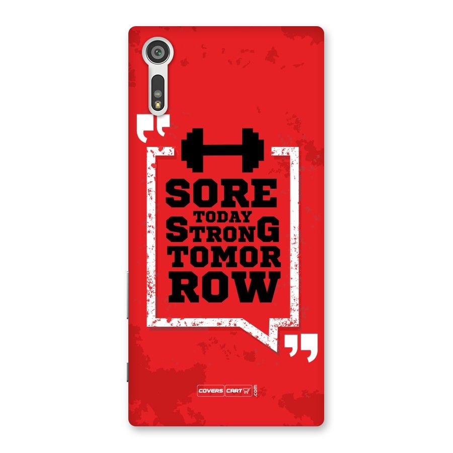 Stay Strong Back Case for Xperia XZ