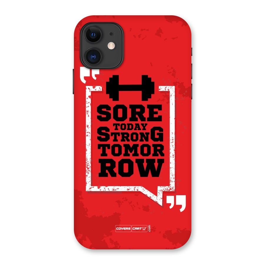 Stay Strong Back Case for iPhone 11