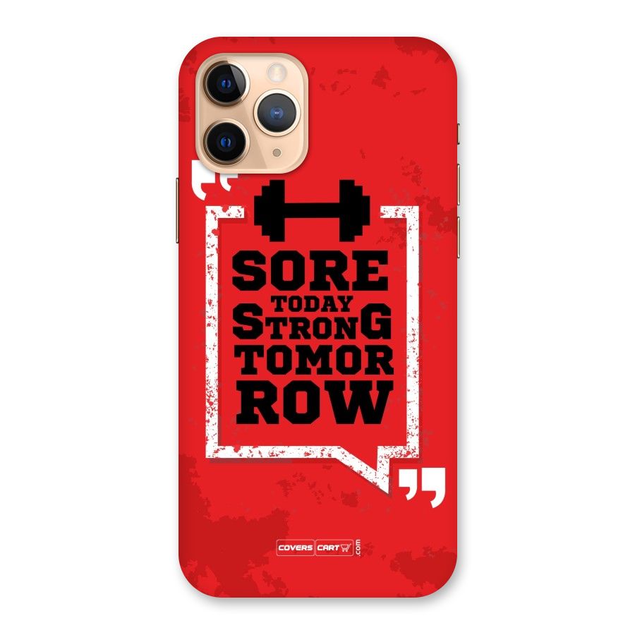 Stay Strong Back Case for iPhone 11 Pro