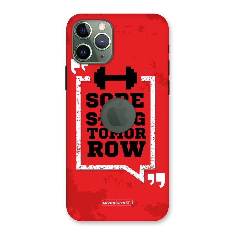 Stay Strong Back Case for iPhone 11 Pro Logo  Cut