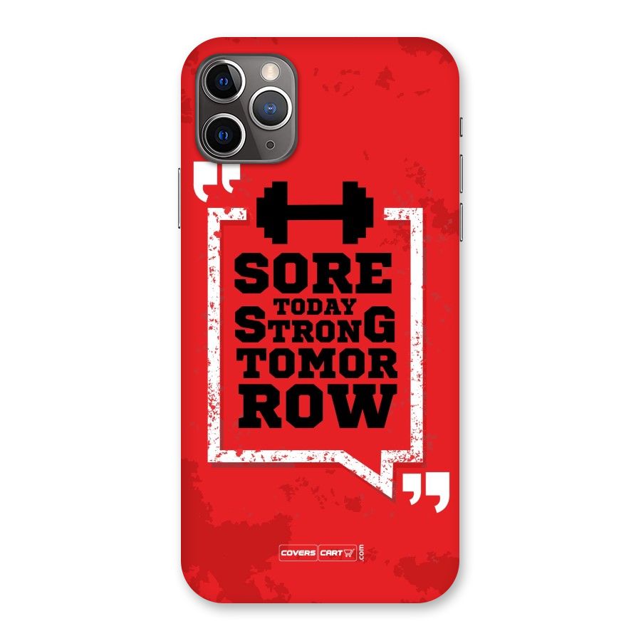 Stay Strong Back Case for iPhone 11 Pro Max