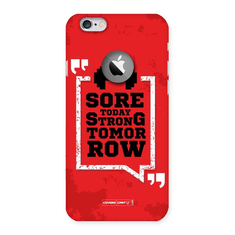 Stay Strong Back Case for iPhone 6 Logo Cut