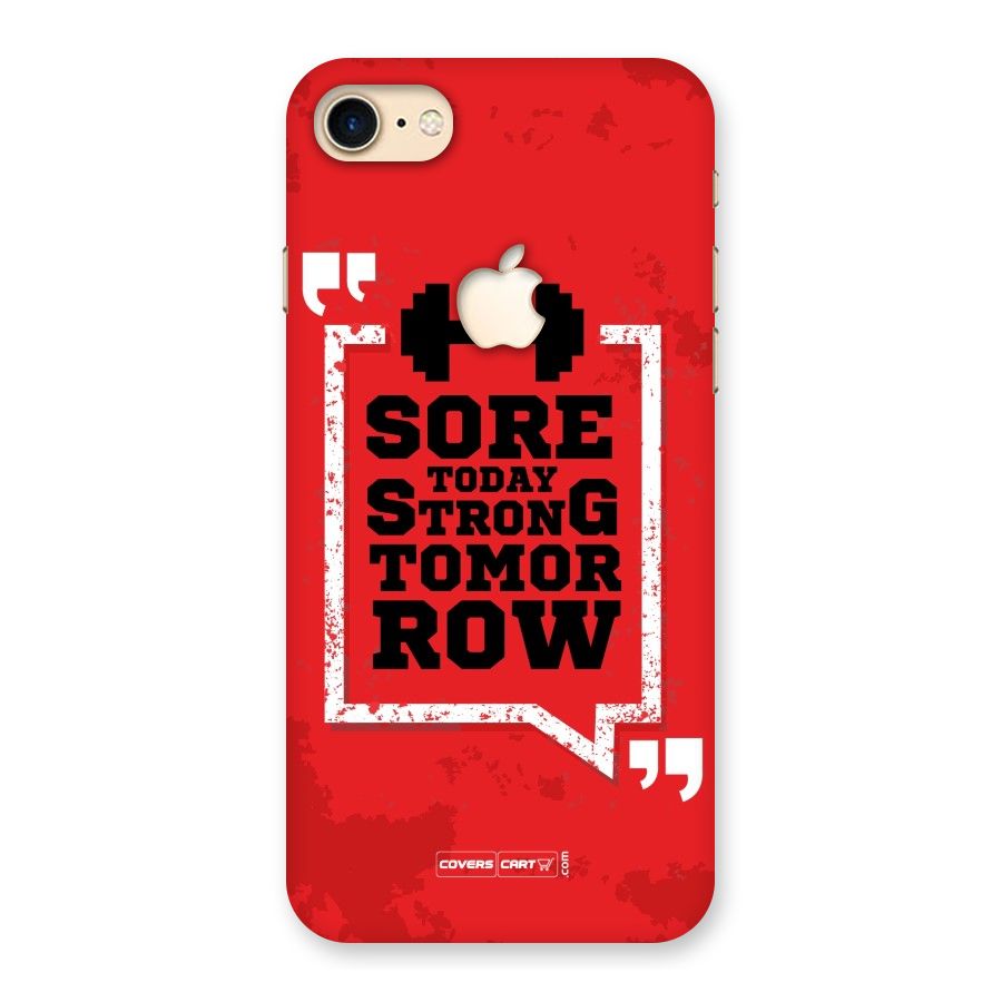 Stay Strong Back Case for iPhone 7 Apple Cut