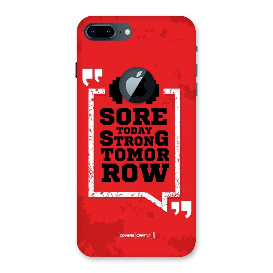 Stay Strong Back Case for iPhone 7 Plus Logo Cut
