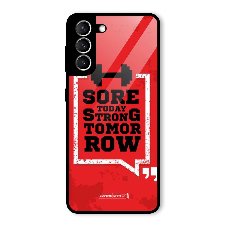 Stay Strong Glass Back Case for Galaxy S21 5G