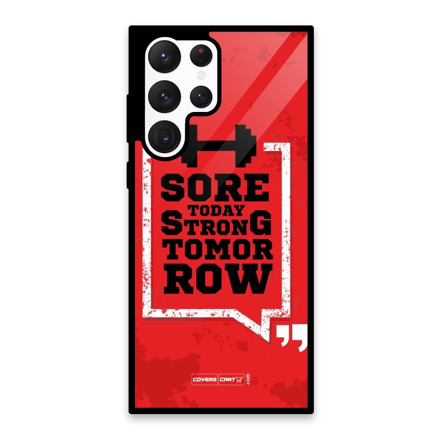Stay Strong Glass Back Case for Galaxy S22 Ultra 5G