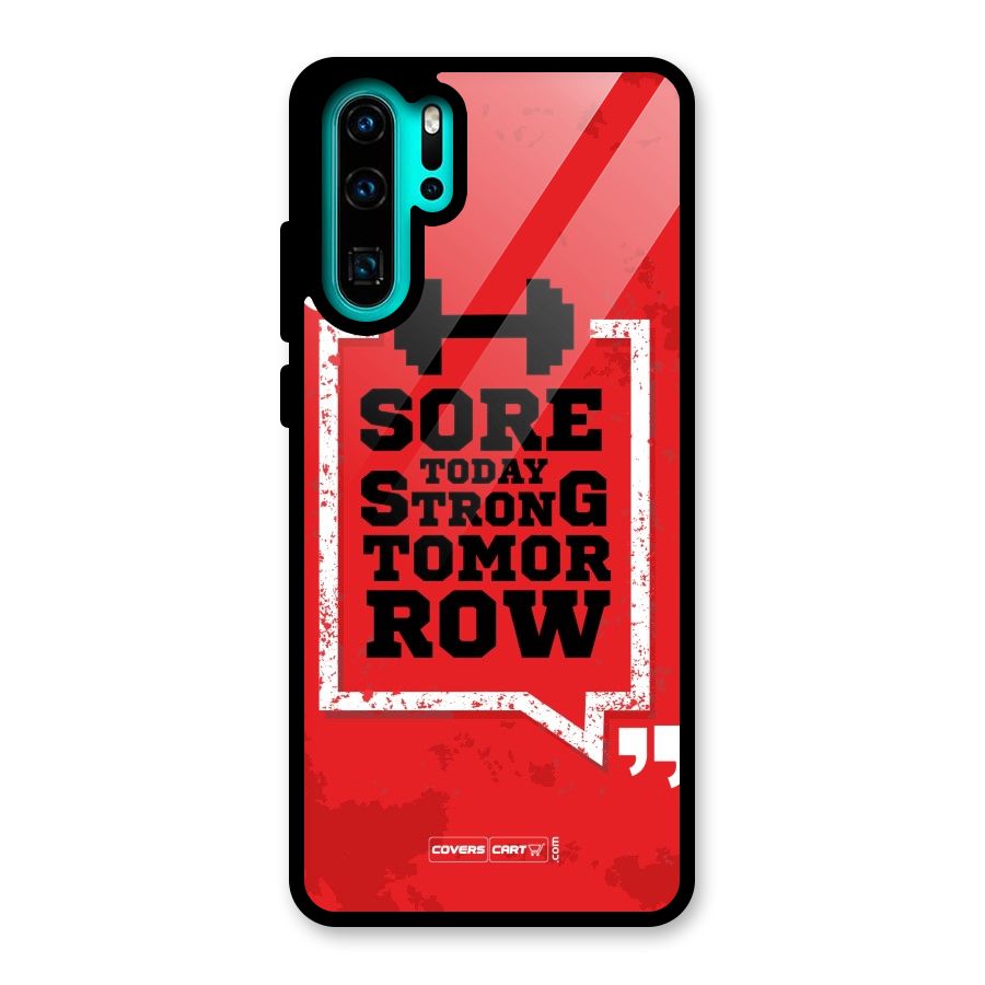 Stay Strong Glass Back Case for Huawei P30 Pro