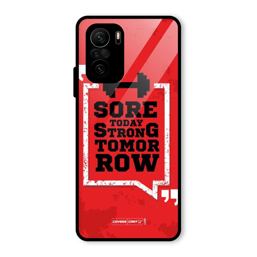 Stay Strong Glass Back Case for Mi 11X Pro
