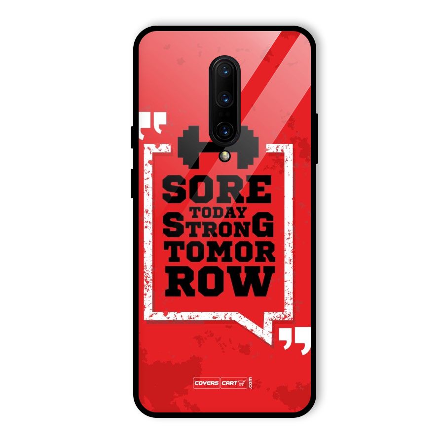 Stay Strong Glass Back Case for OnePlus 7 Pro