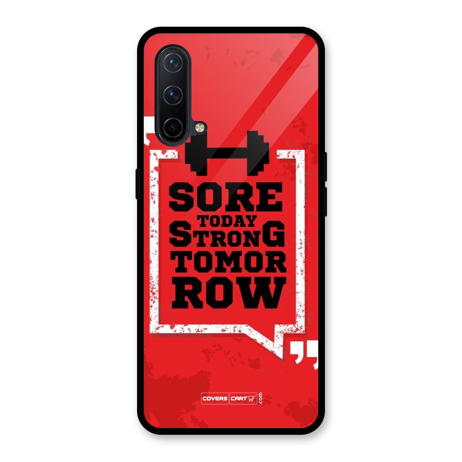 Stay Strong Glass Back Case for OnePlus Nord CE 5G