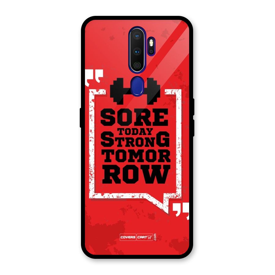 Stay Strong Glass Back Case for Oppo A9 (2020)