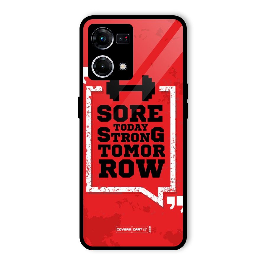 Stay Strong Glass Back Case for Oppo F21 Pro 4G
