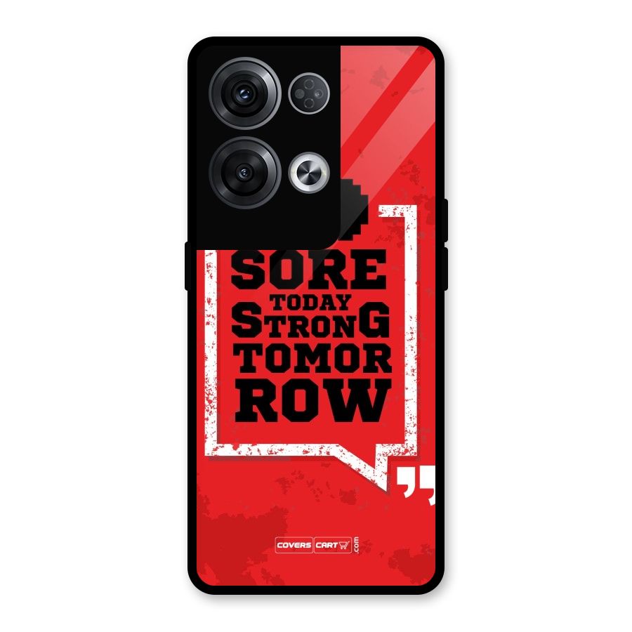 Stay Strong Glass Back Case for Oppo Reno8 Pro 5G