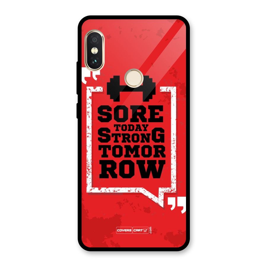 Stay Strong Glass Back Case for Redmi Note 5 Pro