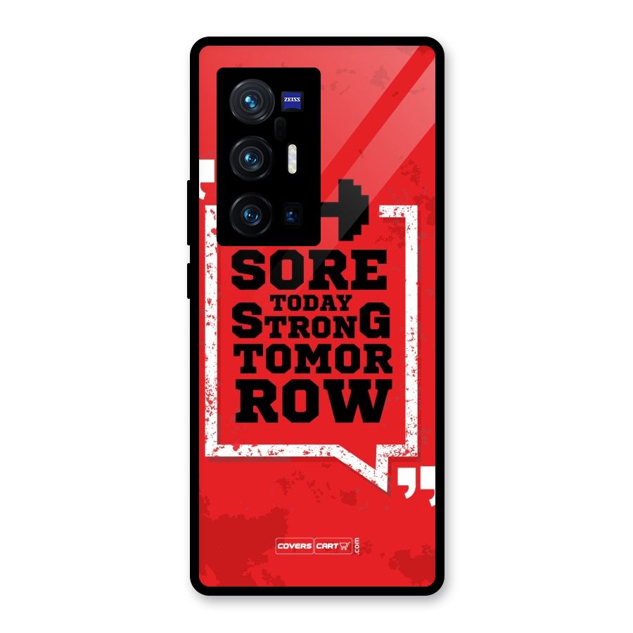 Stay Strong Glass Back Case for Vivo X70 Pro Plus