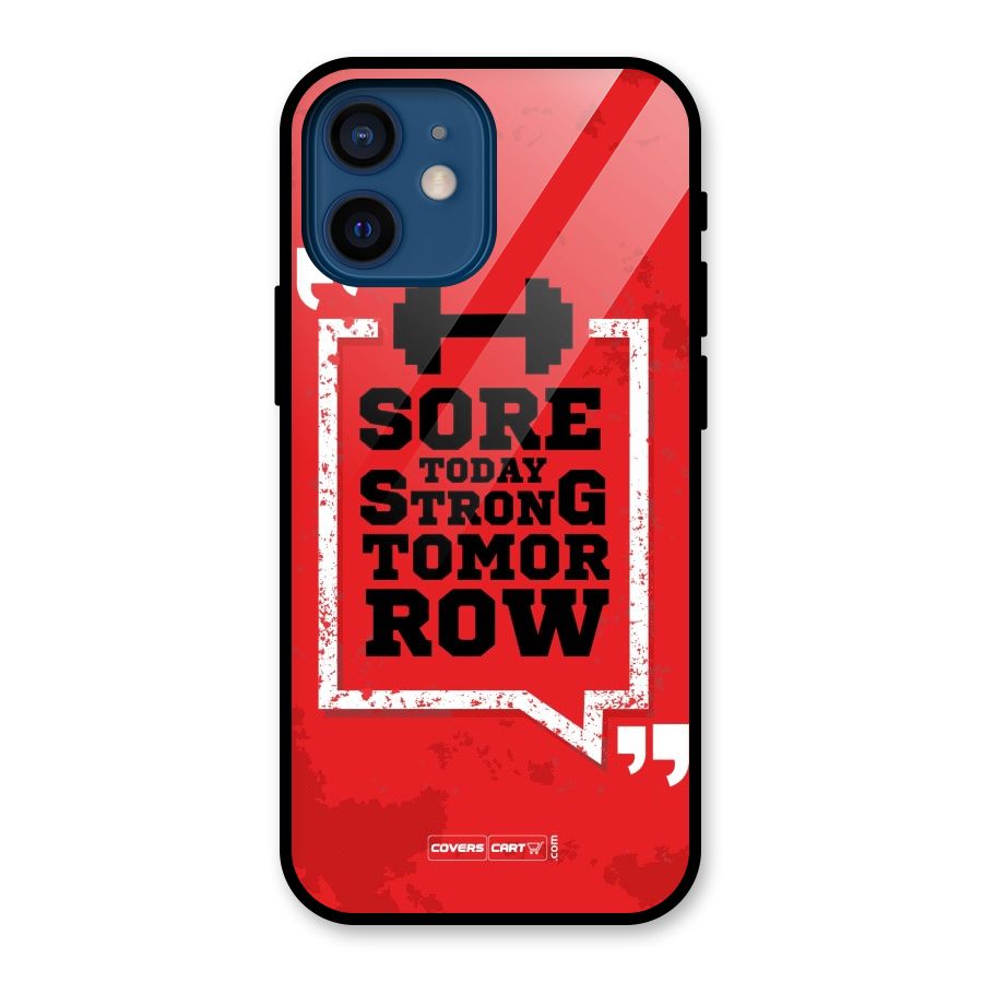 Stay Strong Glass Back Case for iPhone 12 Mini