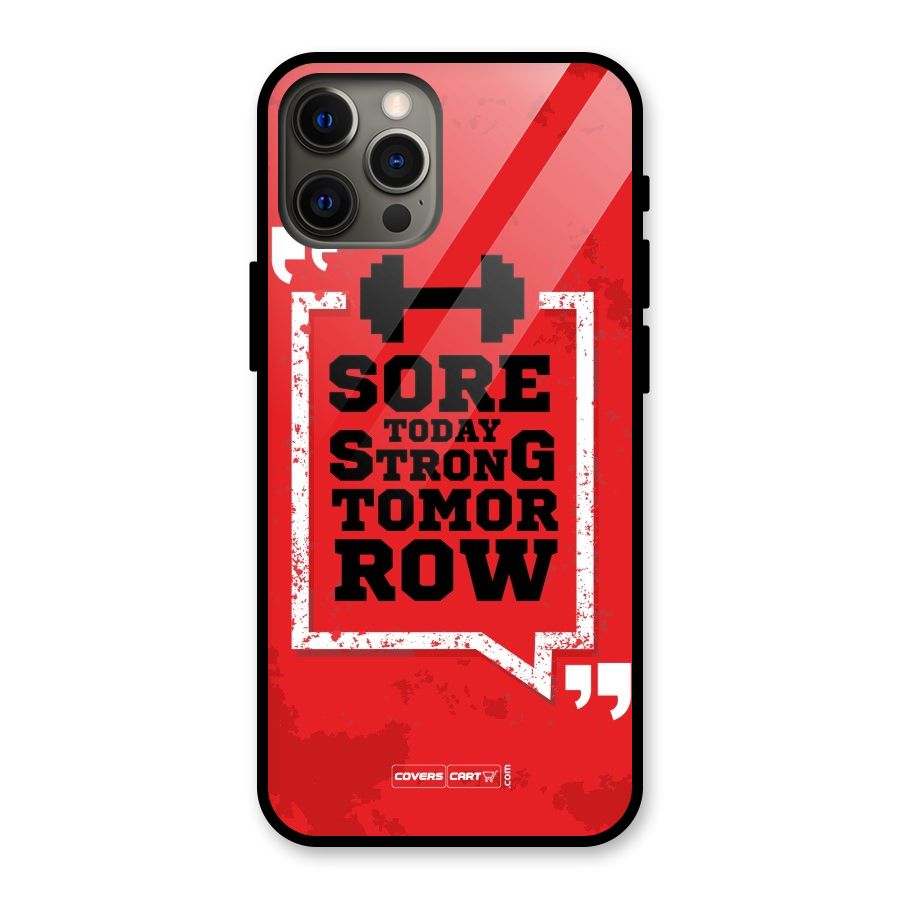 Stay Strong Glass Back Case for iPhone 12 Pro Max