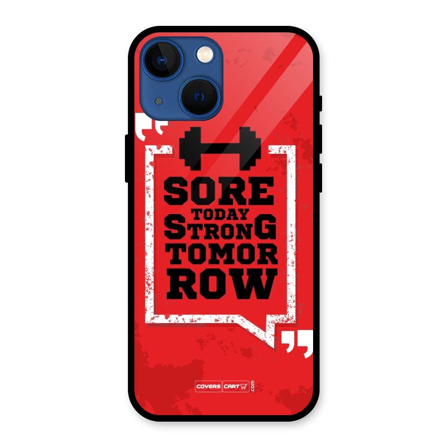 Stay Strong Glass Back Case for iPhone 13 Mini