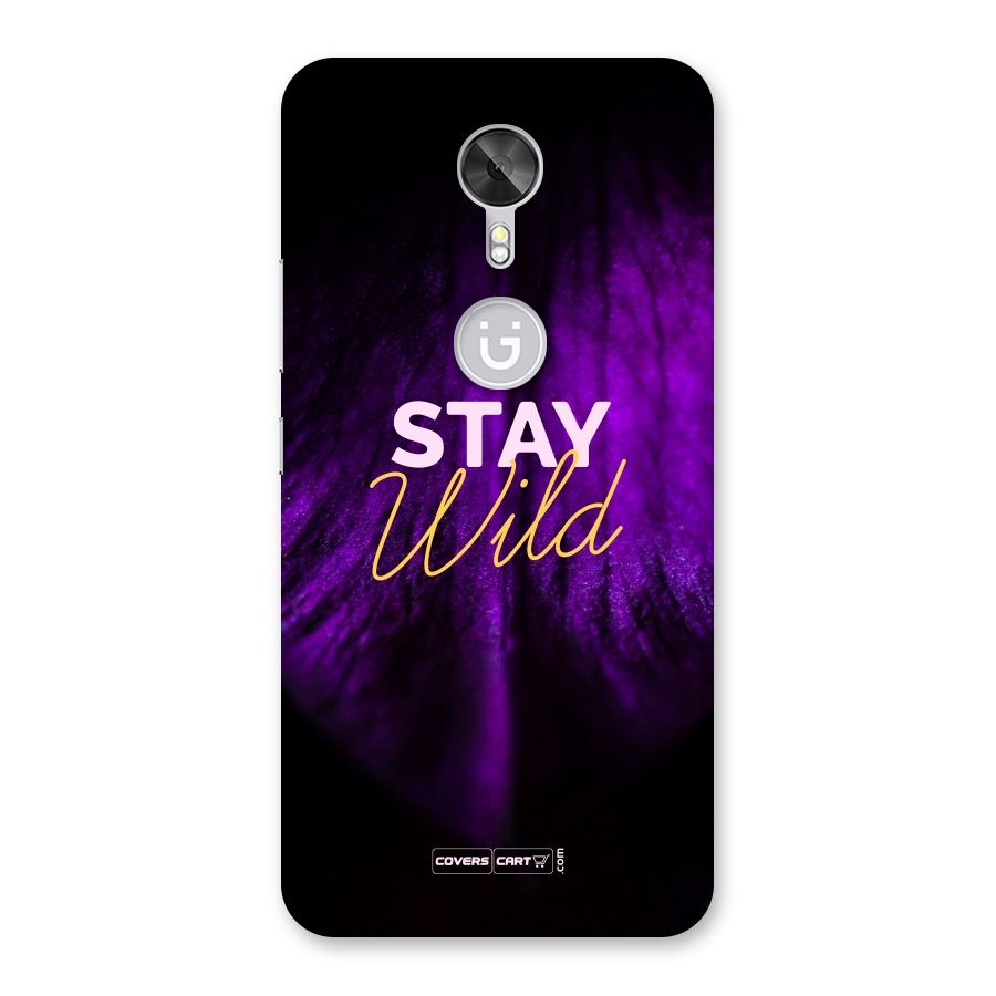 Stay Wild Back Case for Gionee A1