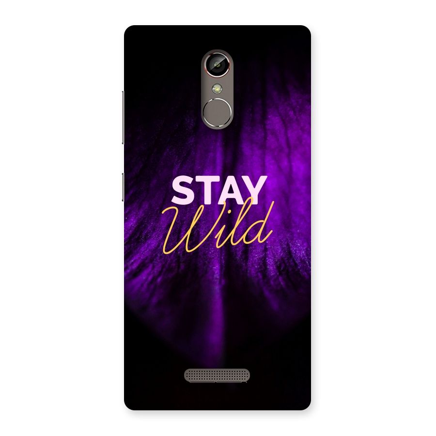 Stay Wild Back Case for Gionee S6s