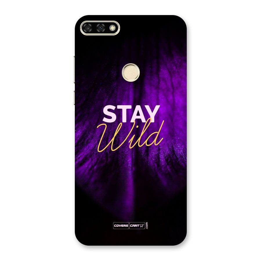 Stay Wild Back Case for Honor 7A