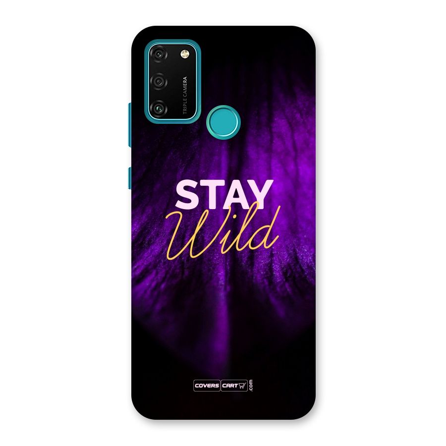 Stay Wild Back Case for Honor 9A