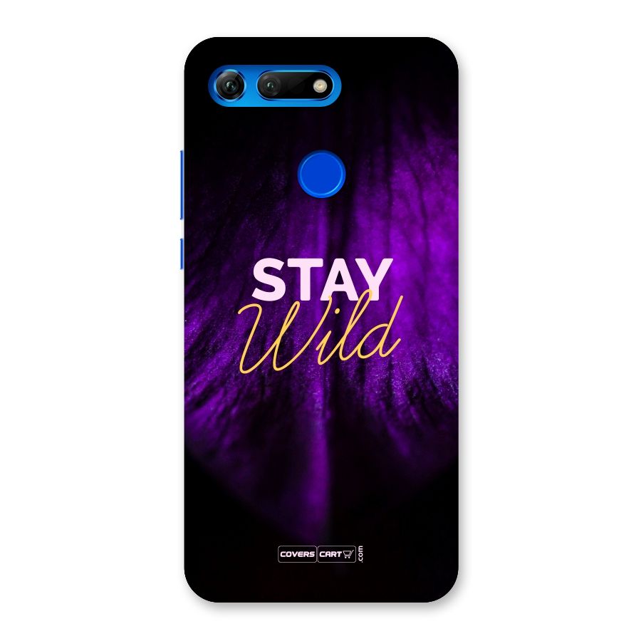 Stay Wild Back Case for Honor View 20