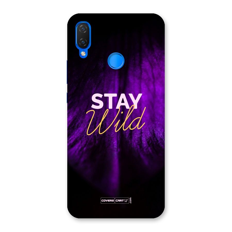 Stay Wild Back Case for Huawei P Smart+