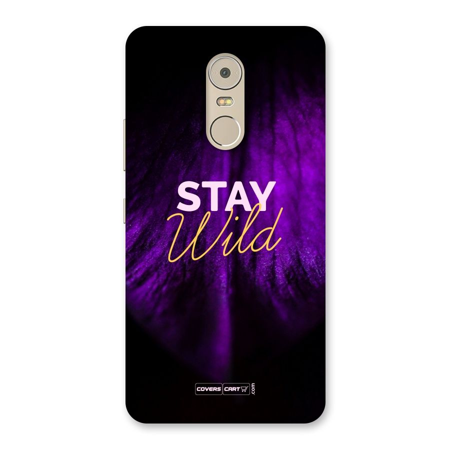 Stay Wild Back Case for Lenovo K6 Note