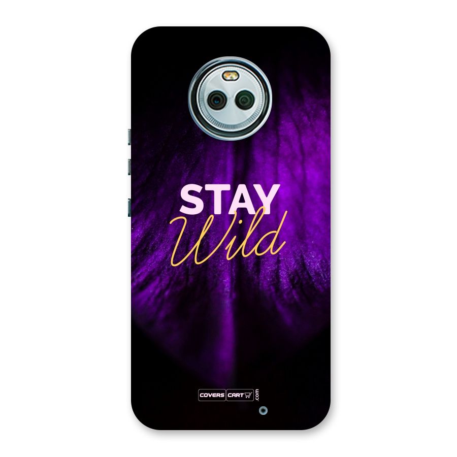 Stay Wild Back Case for Moto X4
