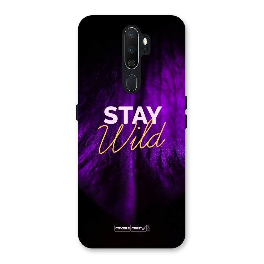 Stay Wild Back Case for Oppo A5 (2020)