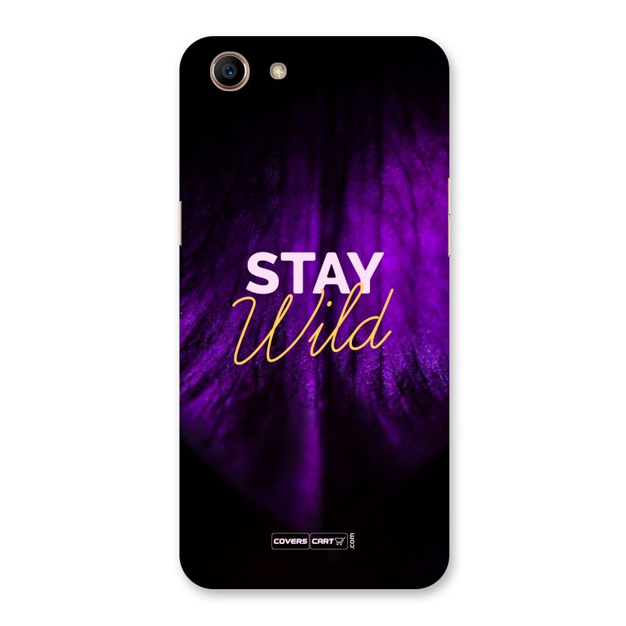 Stay Wild Back Case for Oppo A83 (2018)