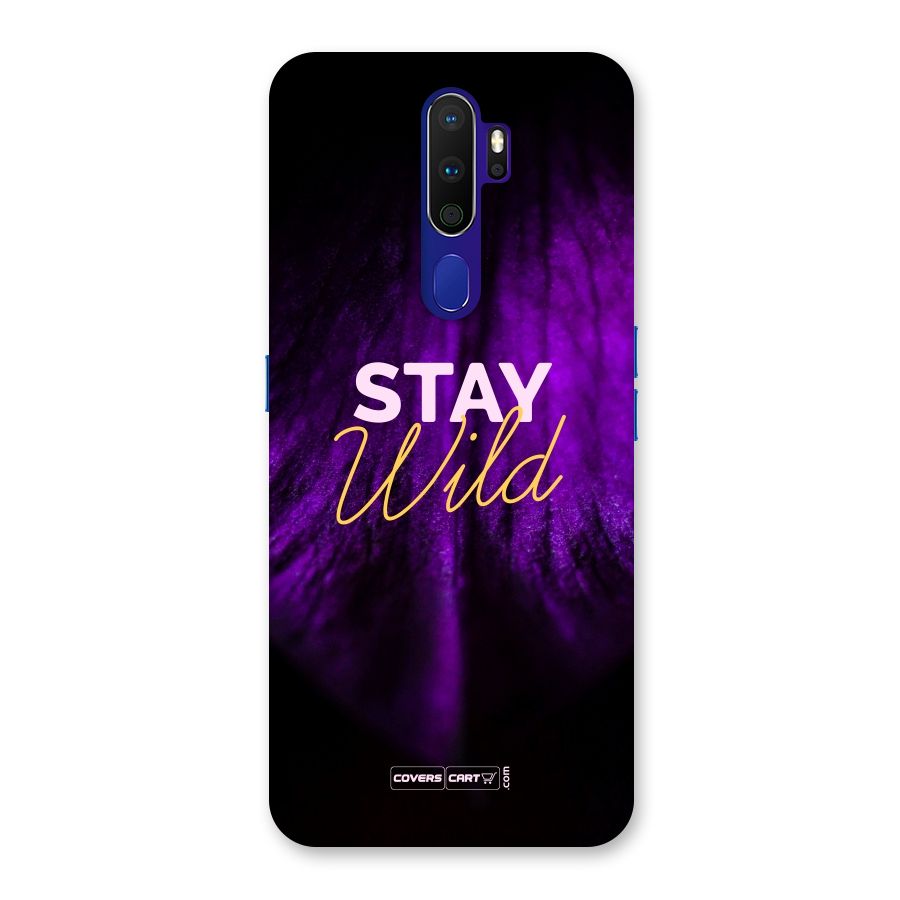 Stay Wild Back Case for Oppo A9 (2020)