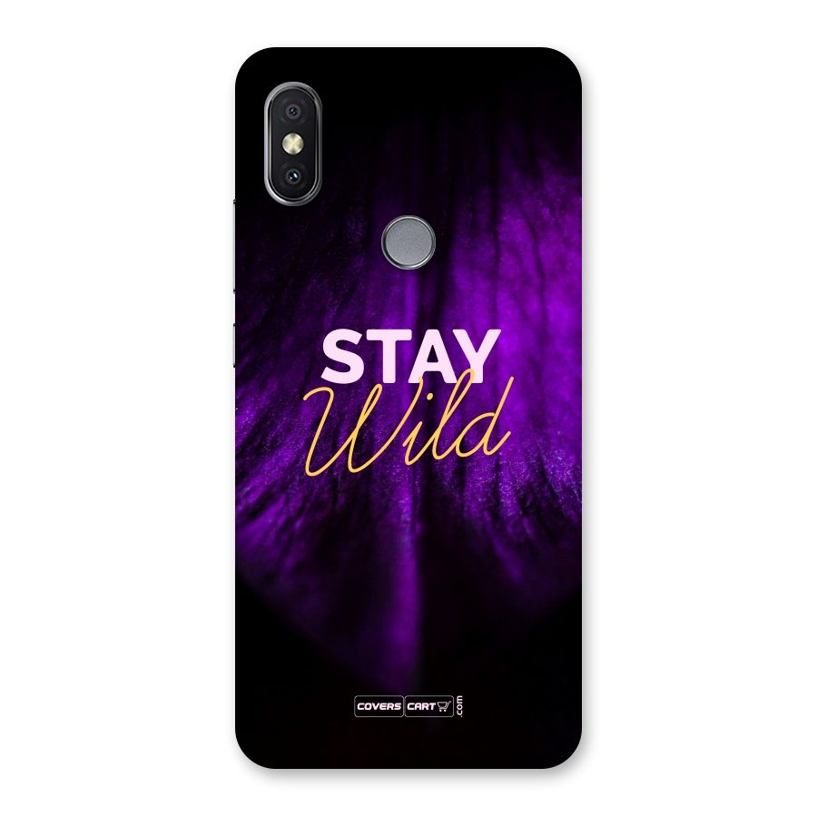 Stay Wild Back Case for Redmi Y2