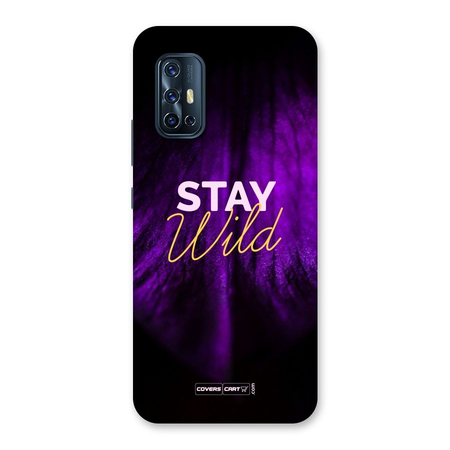 Stay Wild Back Case for Vivo V17