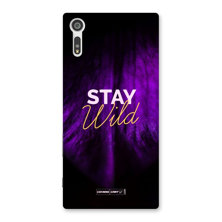 Stay Wild Back Case for Xperia XZ